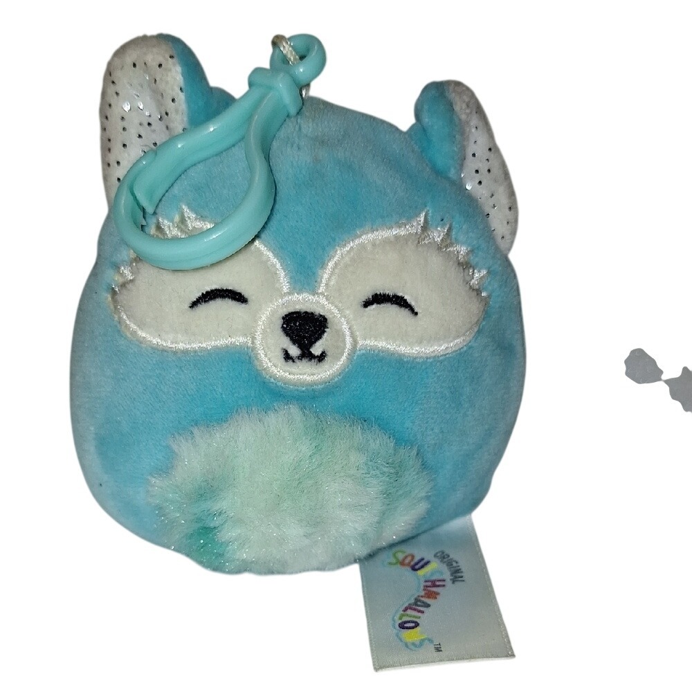 Squishmallows "Dabney" The Fox Plush Keychain‎